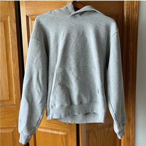 Aritzia TNA cozy hoodie - Heather chrome